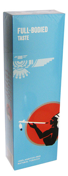 American Spirit Full Bodied Taste Natural Tobacco Blue (USA D-F)